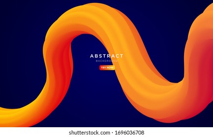 abstract orange blend background, can be used for banner, flyer, landing page.