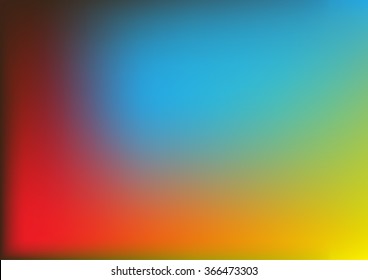 abstract orange blue background with smooth gradient colors and multicolor texture design for brochure /  Easter / Christmas / web template