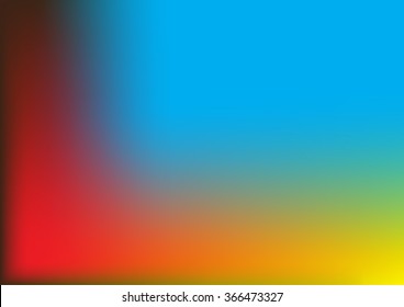 abstract orange blue background with smooth gradient colors and multicolor texture design for brochure /  Easter / Christmas / web template