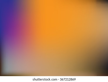 abstract orange and blue background with smooth gradient colors and multicolor texture design for brochure / Easter / Christmas / web template