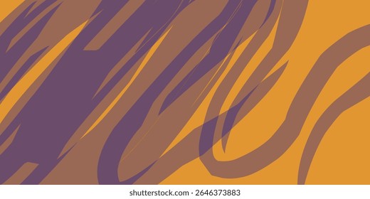Abstract Orange with blue color vector background 