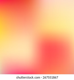 Abstract orange blur color gradient background for web, presentations and prints. Vector illustration.
