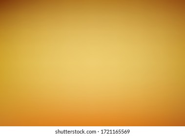 Abstract Orange blurred gradient background with light. Nature backdrop. Vector illustration. Ecology concept for your graphic design, banner or poster