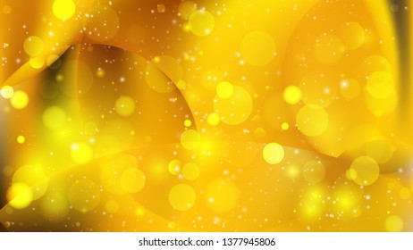 Abstract Orange Blurred Lights Background Image