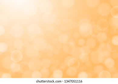 abstract Orange bokeh background.