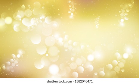 Abstract Orange Bokeh Defocused Lights Background