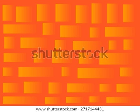 Abstract orange brick pattern with soft gradients, suitable for modern backgrounds, posters, banners, and creative design