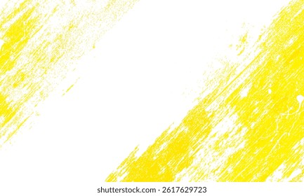 Abstract orange brush stroke background. Vector illustration