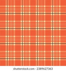Abstract orange checkered design background.