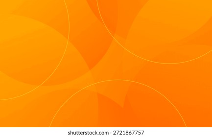 Abstractas fondo naranja circular, moderna composición dinámica de Formas y líneas.
