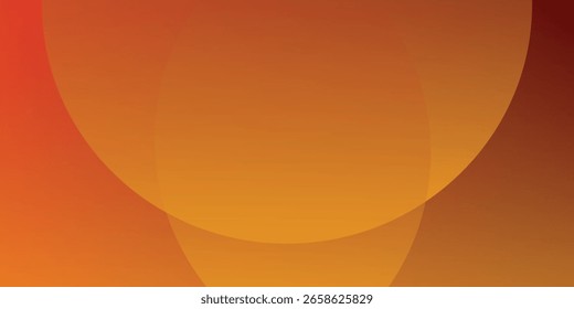 Abstractas círculo naranja sobre fondo rojo oscuro. VECTOR de Ilustración vectorial EPS10