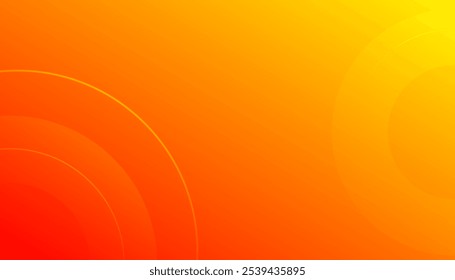 Naranja Abstractas con fondo de Formas circulares. Ilustración creativa para el cartel, Web, aterrizaje, página, cubierta
