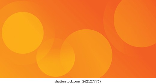 abstract orange circular background. Dynamic sound wave. Design element