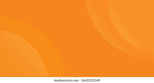 abstract orange circular background. Dynamic sound wave. Design element. Vector illustration
