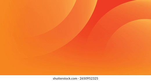 abstract orange circular background. Dynamic sound wave. Design element