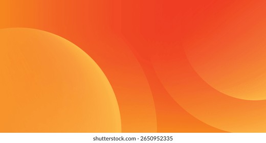 abstract orange circular background. Dynamic sound wave. Design element