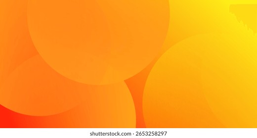 abstract orange circular background. Dynamic sound wave. Design element. Vector illustration
