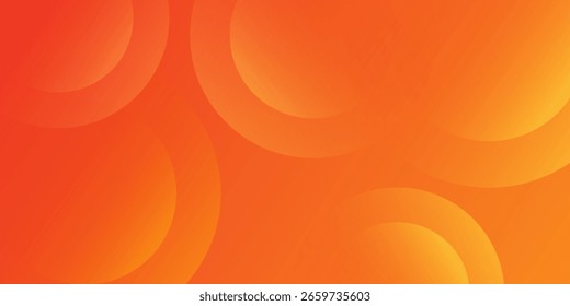 abstract orange circular background. Dynamic sound wave. Design element. modern design