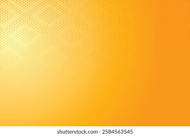 Abstract orange color background with dot pattern.