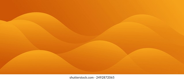 Abstract orange color background. Dynamic shape composition. Eps10 vector