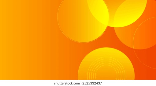 Abstract orange color background. Dynamic shapes composition. Orange gradient background with geometric shapes.