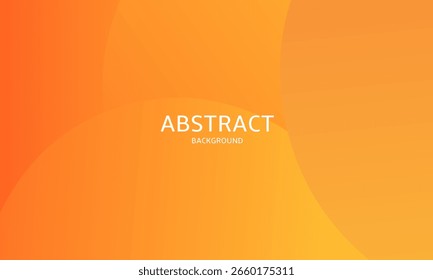 Abstract orange color background. Dynamic shapes composition. Eps10 vector