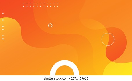 	
Abstract orange color background.   Fluid gradient composition. Creative illustration for poster. Orange elements with fluid gradient. Creative illustration for poster, web, landing, page, cover, ad