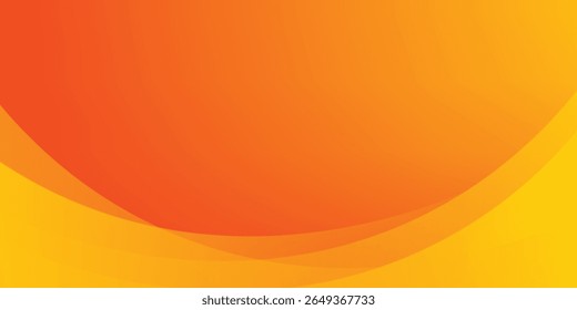 Abstract orange color background. Fluid shapes composition. Eps10 vector