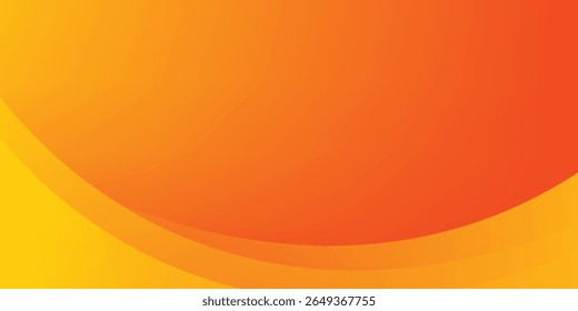Fundo de cor laranja abstrato. Composição em formas fluidas. Vetor Eps10