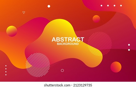 Abstract orange color background. Vector illustration