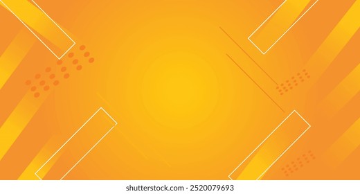 Vector de fondo cuadrado de color naranja abstracto