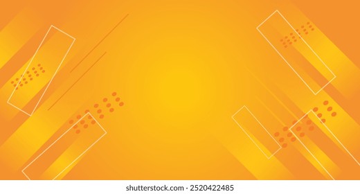 Vector de fondo cuadrado de color naranja abstracto