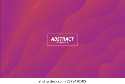 Abstract orange combination pink wave fluid shape pattern with circle combination gradient background pattern. Eps10 vector