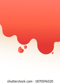 fondo de naranja y crema abstracto y imagen vectorial