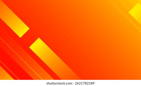 Abstract orange. Creative illustration for poster, web, landing, cover, greeting, EPS 10
