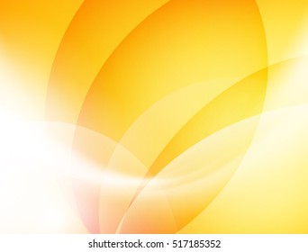 abstract orange curves background