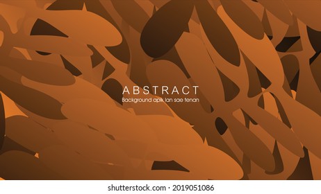 Abstract orange dark background in premium concept. Template design for covers, business presentations, web banners and packaging. Vector illustration for business, company, institution