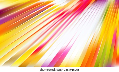 Abstract Orange Diagonal Lines Background Illustration