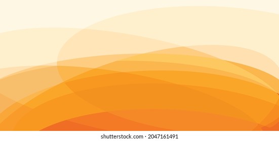 Abstract orange with dynamic pattern background vector.