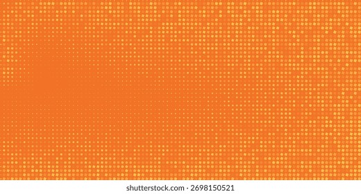 Abstract orange financial technology background, network pixel elements. Abstract science, technology and business background.ePS10