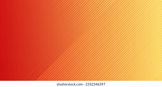 Abstract orange fluid gradient Geometric banner design background.