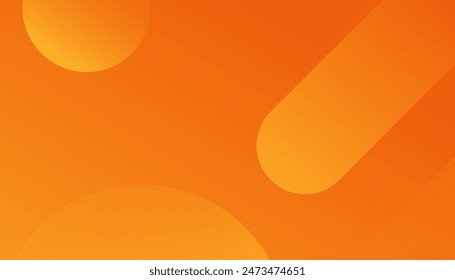 Abstract orange futuristic background. Dynamic shapes composition. geometric shapes background for flyer, poster, brochure, cover