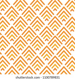 Abstract orange geometric background