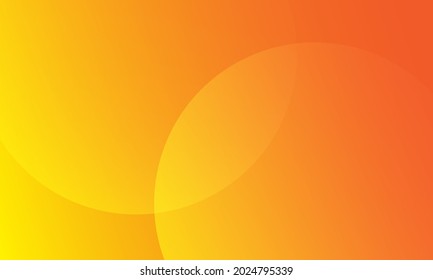 Abstract orange geometric background. Dynamic shapes composition. Eps10 vector