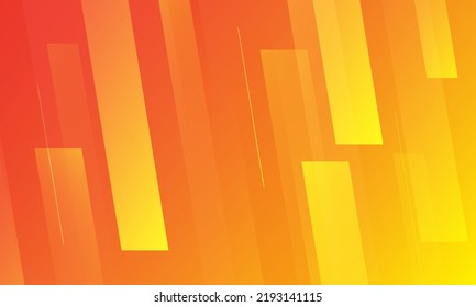 Abstract orange geometric background. Dynamic shapes composition. Eps10 vector