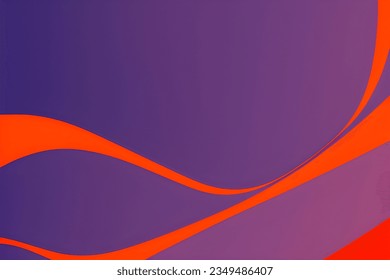 Abstract orange geometric background. Dynamic shapes composition. Vector illustration.