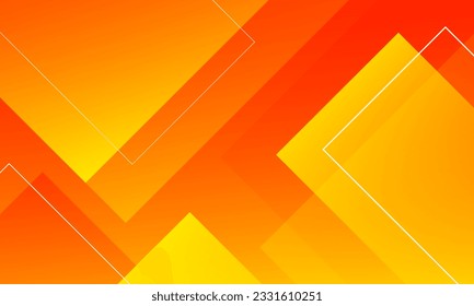 Abstract orange geometric background. Eps10 vector