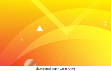 Resumen de fondo geométrico anaranjado. Composición de formas fluidas. Vector Eps10
