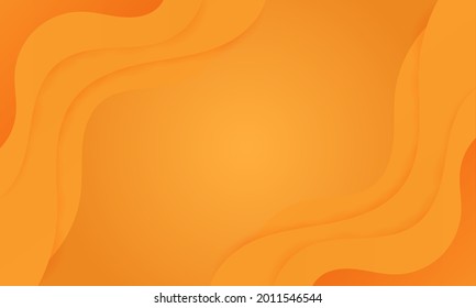 Resumen Fondo geométrico naranja. Diseño de fondo moderno. Color líquido. Composición de formas fluidas. Apto para el diseño de la presentación. sitio web, base para banners, fondos de pantalla, folletos, carteles