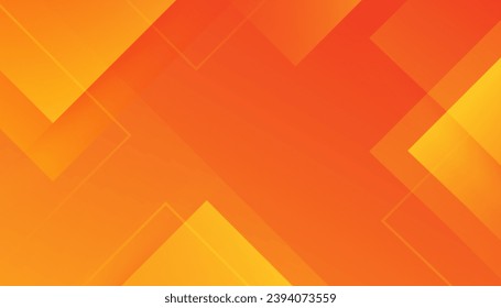 Abstract orange geometric background.  Modern shape concept. Eps10 vector